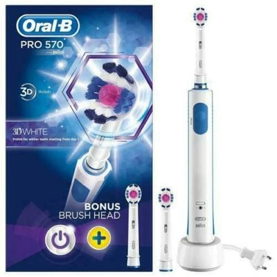 Oral-B Pro 570 electric toothbrush 3D white