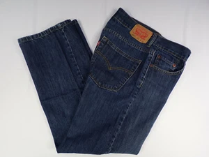 Vintage Levis 550 Jeans Youth Unisex 16 28 x 28 Blue Denim Red Tab Relaxed Fit & - Picture 1 of 9