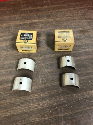 Ford Flathead 1937 1938 1939 60 hp V8 cojinetes de manivela estándar delanteros y centrales nos  Foto 1 de 2