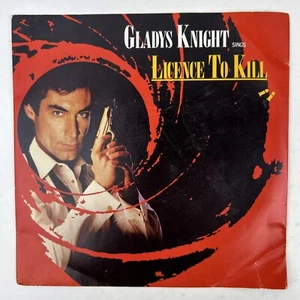 Gladys Knight - Licence To Kill 7" Vinyl Single Theme James Bond 007 MCA1339 EX - Picture 1 of 13