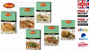SHAN ARABIC SEASONING MIX MANDHI & SHISH TAOUK+KABSA RICE **UK SELLER** - Picture 1 of 32