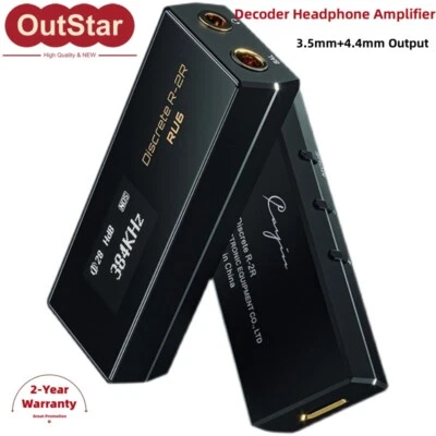Cayin RU6 Decoder Audio Ingresso USB DAC Amplificatore Cuffie Supporto 3.5mm+4.4mm #s - Immagine 1 di 2
