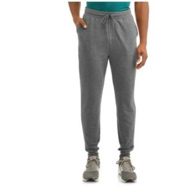 Joggers de punto para hombre Athletic Works talla S 28/30 gris Foto 1 de 4