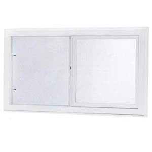 TAFCO WINDOWS Sliding Window 31.75" x 23.75" White w/ Dual Pane Insulated Glass - Picture 1 of 6