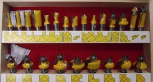 Carb Tech CT1224K 24 piezas. Juego de brocas de enrutador de carburo de 1/2 - Imagen 1 de 1