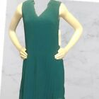 Chloe + Rene Women's  Teal Green Sleeveless Casual Dress 1X