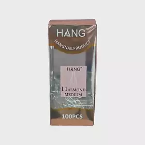 Caja de recarga Hang Gel X Tips Premium 100 piezas Almendra Mediana - Imagen 1 de 13
