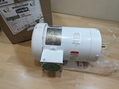 Leeson Regal Beloit C6T34WK33A Washdown Motor 119482.00, 2HP - Image 1 of 4