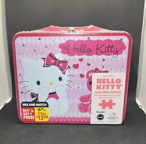 Hello Kitty 100 piece Puzzle and Lunchbox.NEW Never Opened. 2011. - Picture 1 of 6