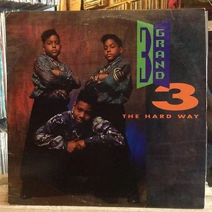 [RAP]~NM LP~3 GRAND~3 The Hard Way~[Original 1991~MCA Issue]~ - Picture 1 of 4