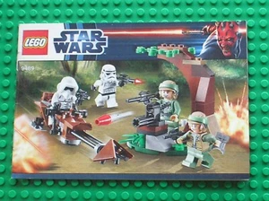 Notice Building Instruction Booklet LEGO Star Wars Set 9489 Endor Rebel Trooper - Picture 1 of 1