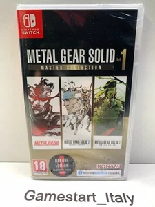 METAL GEAR SOLID MASTER COLLECTION VOL.1 - NINTENDO SWITCH - NUOVO SIGILLATO PAL - Picture 1 of 10