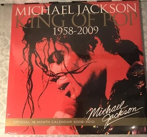 Michael Jackson King of Pop Memorial Calendar 2009-2010 Triumph Inter Danilo - Picture 1 of 8