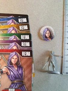 REINA MINIATURE+CARDS/STREET MASTERS III /TIDE OF THE DRAGON/G155 - Imagen 1 de 1