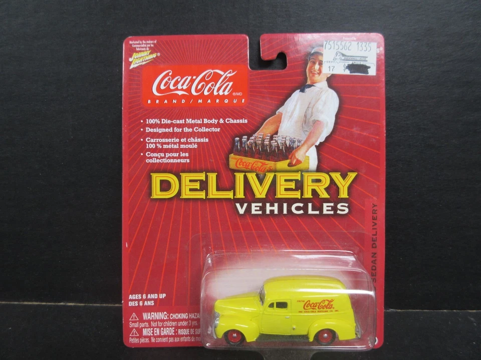 2004 Johnny Lightning Coca-Cola 1940 Ford Sedan Delivery - 1:64th - Stock #208 - Image 1 of 2