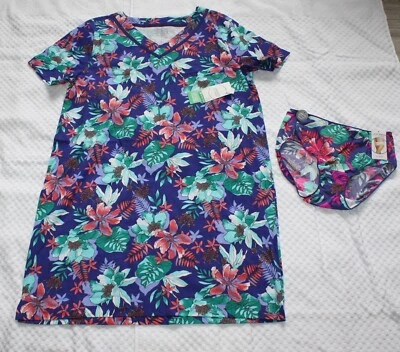 NWT JOCKEY eco-comfort SLEEPSHIRT organic cotton AND no panty line HIP BRIEF - Image 1 of 4