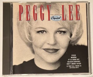 The Best of Peggy Lee: The Capitol Years by Peggy Lee Singer 1988 CD - Imagen 1 de 9