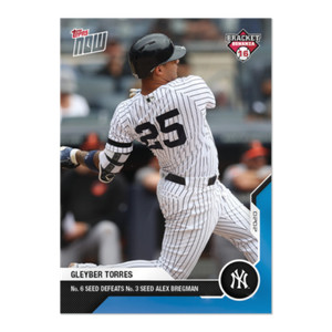 Gleyber Torres - 2020 TOPPS NOW Bracket Bonanza Card BB2-8 (PR 281)