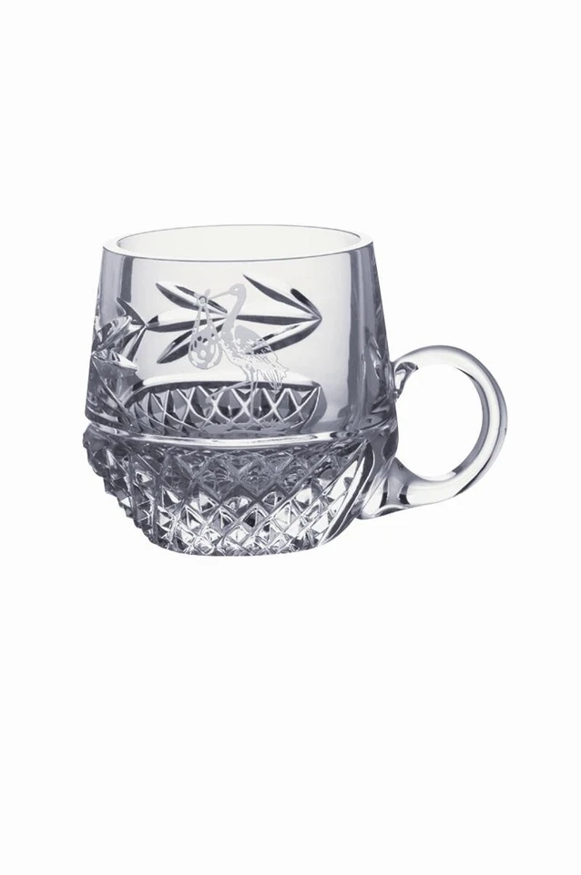 Galway Crystal Christening Mug - Image 1 of 1