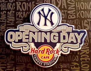 2023 HARD ROCK CAFE YANKEE STADIUM NY YANKEES OPENING DAY MLB BASEBALL LE PIN - Picture 1 of 1
