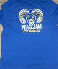 Pearl Jam Shirt 2X Double X La Rams Gigaton Tour 2022 Los Angeles The Forum