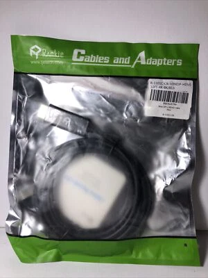 Rankie for Mini DisplayPort (Mini DP) to HDMI Cable 4K Ready-10FT New - Image 1 of 2