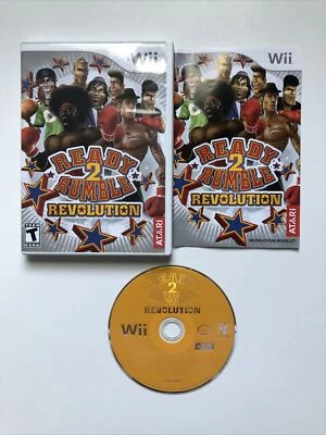 Ready 2 Rumble Revolution (Nintendo Wii, 2009) Complete game in VGC, CIB, Tested - Image 1 of 4