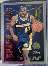 1996 Topps SPARK PLUGS #SP8 - Tim Hardaway
