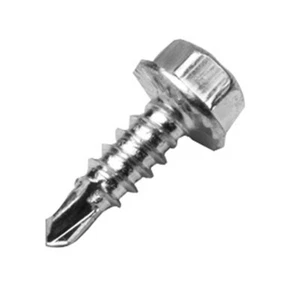 Self-drilling sheet metal screws 20 pieces steel galvanized. 4.2 x 13 mm - Picture 1 of 1