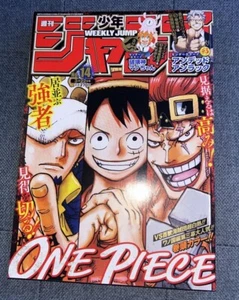 Weekly Shonen Jump 2021 No. 14 ONE PIECE front color page Manga Shueisha - Picture 1 of 2