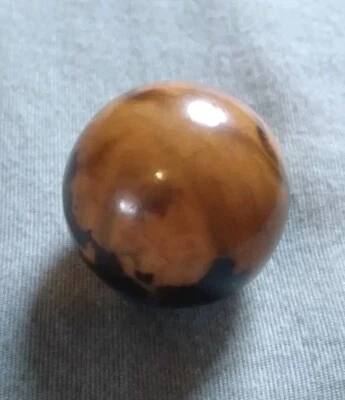 Unique Vintage Marbled Plastic Ball Button. - Image 1 of 4