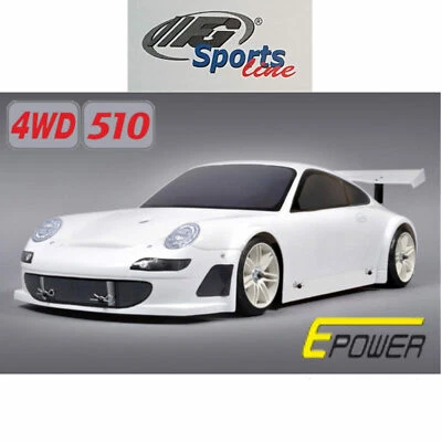 FG Modellsport 1:5 Sportsline 4WD 510 Chassis Elektromotor Porsche 911 GT3 RSR - Bild 1 von 4