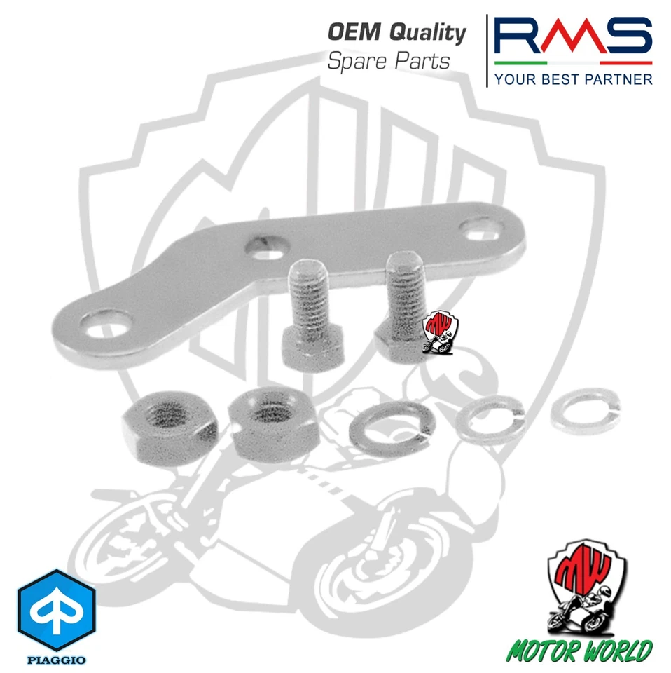STAFFA SPECCHIETTO RETROVISORE VESPA PX E SIMILI PIAGGIO VESPA 50 SPECIAL - Immagine 1 di 1