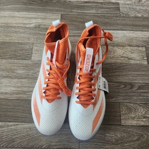 Adidas Adizero Fußballschuhe orange/weiß Herren Größe 11,5 NEU  - Bild 1 von 5
