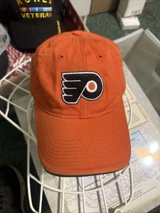 Philadelphia Flyers verstellbare Mütze Kappe Herren Damen NHL Ampro orange Farm Credit. - Bild 1 von 5