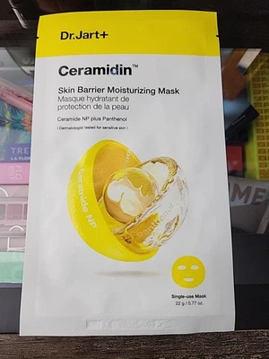 Mascarilla hidratante barrera piel ceramidina Dr. Jart+ 1 hoja vendedor de EE. UU. Foto 1 de 3