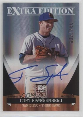 2011 Donruss Elite Extra Edition Auto Prospects /465 Cory Spangenberg #P-7 Auto - Image 1 of 2