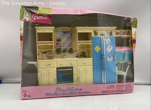 Mattel Barbie Deko Sammlung Küche Spielset mit Box (fehlteile) - Bild 1 von 7