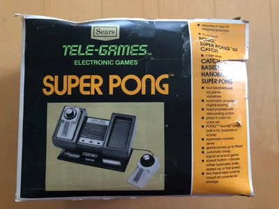 Telejuegos vintage Sears Atari Super Pong en caja - ¡Probados y funcionando! Foto 1 de 4