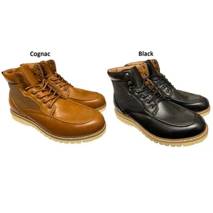 Steve Madden Men's Synthetic Leather 5.5" Bleeker Ankle Boot - Picture 1 of 11