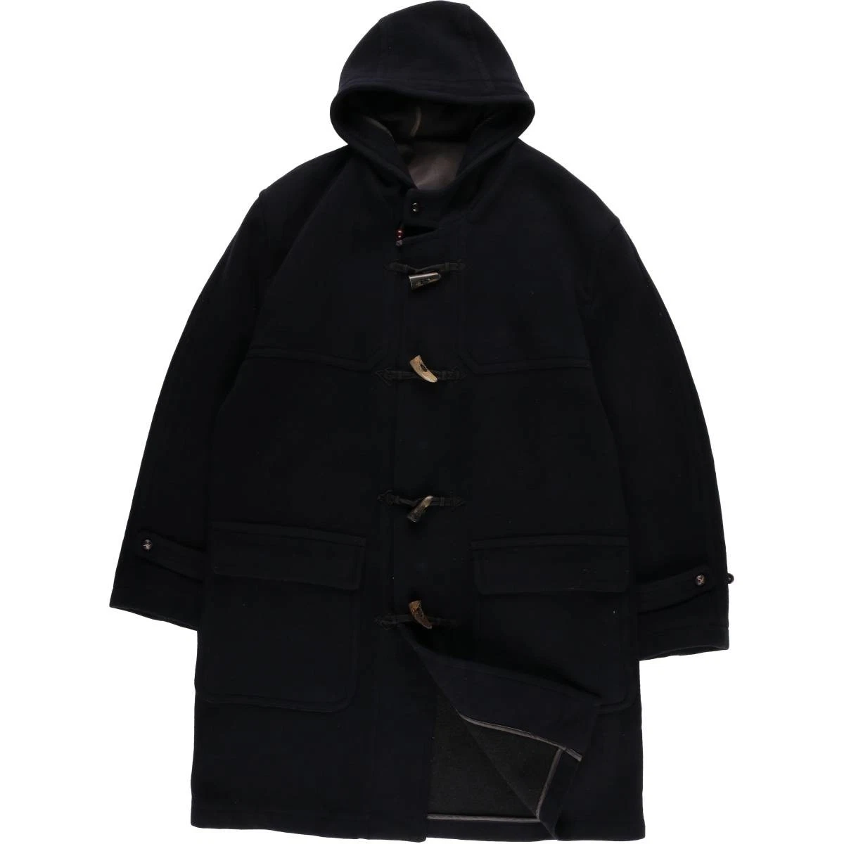 Burberry Wool Duffle Coat In Men's Coats & Jackets for sale - eBay