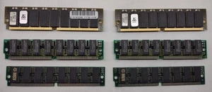VINTAGE 72-Pin SIMM RAM LOT (3 Pairs / 6 Sticks Total) | 4MB, 8MB Parity, 32MB - Picture 1 of 7