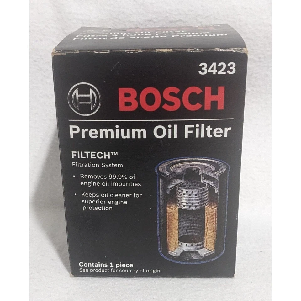 Filtro de aceite de motor Premium - Bosch 3423 - Nuevo Foto 1 de 4