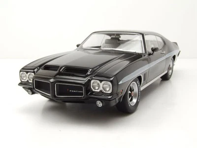 Pontiac LeMans GTO 1972 Nero Modellino 1:18 KK Scale - Immagine 1 di 4