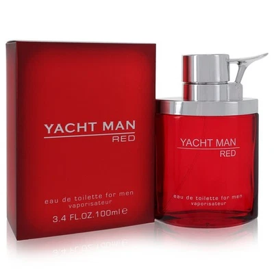 Yacht Man Red by Myrurgia Eau De Toilette Spray 3.4 oz for Men - image 1 of 4