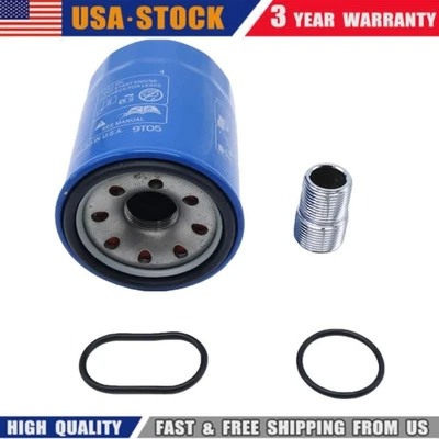 15400PLMA02 For Acura CL ILX Integra Oil Filter+Holder+Base Ring Seal Gaskets - Image 1 of 4