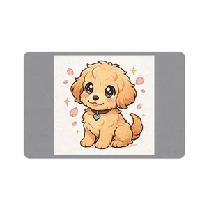 Tierfuttermatte 12x18 | rutschfeste Futtermatte | Napfmatte für Hunde & Katzen - Bild 1 von 5