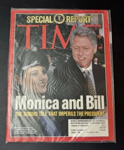 Time Magazine Special Report Monica & Bill February 2, 1998 High Grade - Sealed - Picture 1 of 2