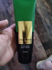 Bath & Body Works Champion für Männer Ultra Shea Körpercreme Lotion eine Tube 8 Oz. - Bild 1 von 5