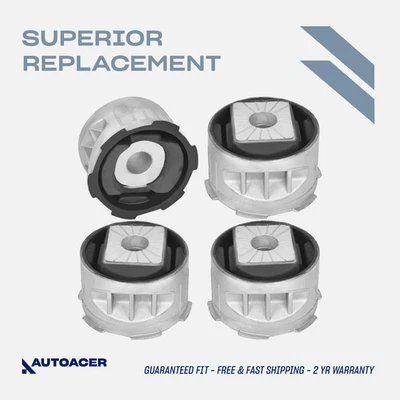 AUTOACER - 4pc Front Lower Subframe Mounts Bushing Kit for Porsche Cayenne 02-18 - Image 1 of 4